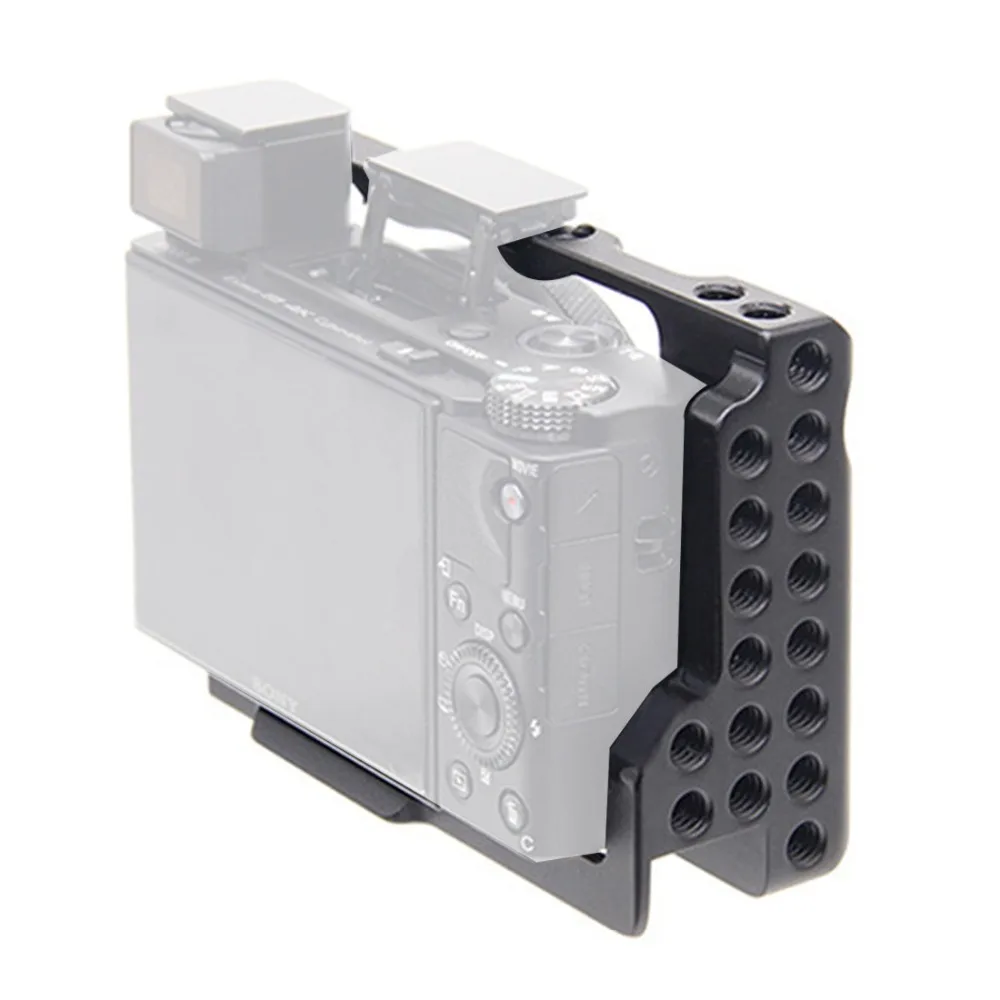 Sony rx100 iii iv viiカメラ用カメラケージ,vlogスタビライザー