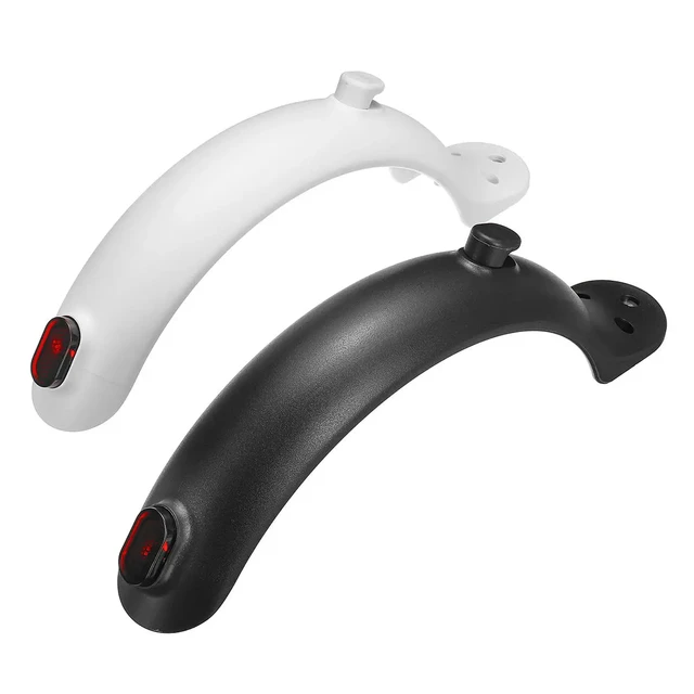 Garde-boue Arrière Avec Feu LED Pour Scooter Xiaomi M365, M365 PRO, PRO2, 1S – Anti-éclaboussures, étanche IPX4