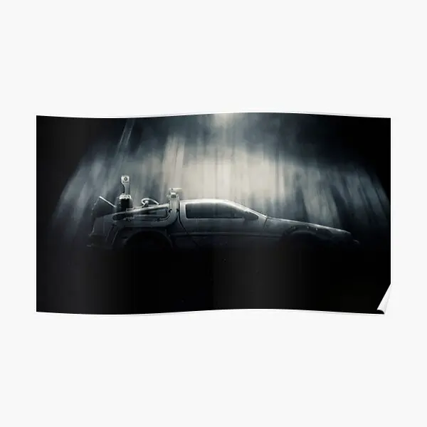 Time Machine Retro Poster Print Murale Decor Picture Funny Wall Room Modern Home Vintage Art Decoration Painting No Frame