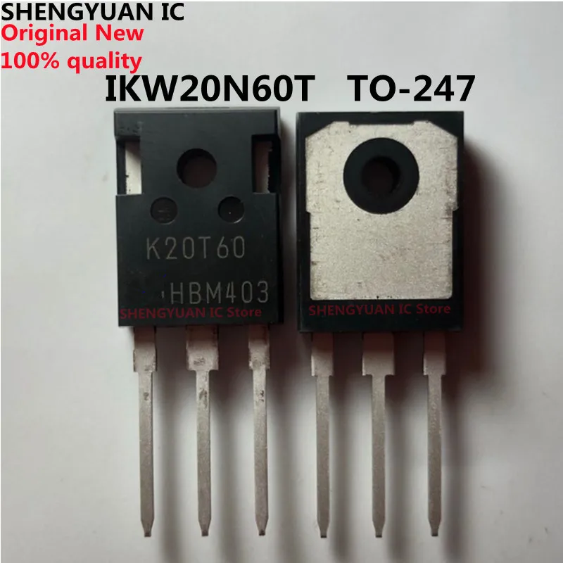 

10 pcs IKW20N60T K20T60 TO-247 IKW20N60 20N60 IGBT 600V 20A single 100% new imported original 100% quality