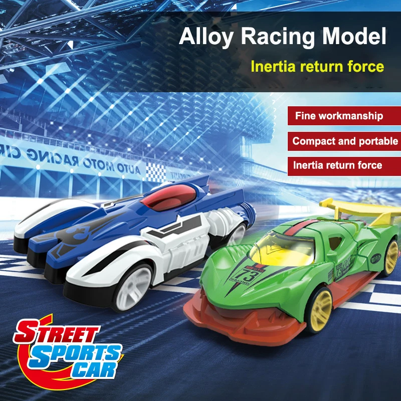 Inertia Rig Racing 1-64-Inertia-Alloy-Sports-Car-Model-Finale-Alloy-Simulation-Racing-Toy ...