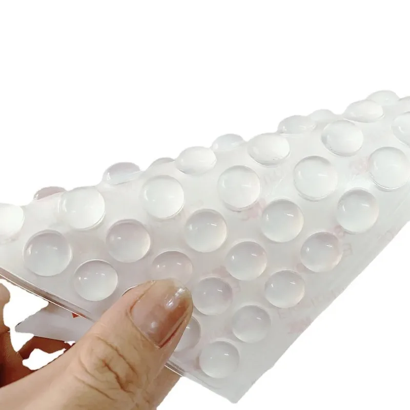 20PCS Self-adhesive Damper Furniture Door Stopper Durable Silicone Collision Cushion Prevent Noisy Bumper Silicone Pads 2025