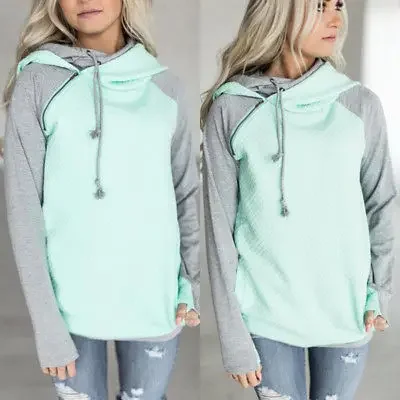 Pullovers Harajuku Hoodies women New Spring Autumn Hat Long Sleeve Fleece sweatshirts Female Streetwear Dropshipping 3