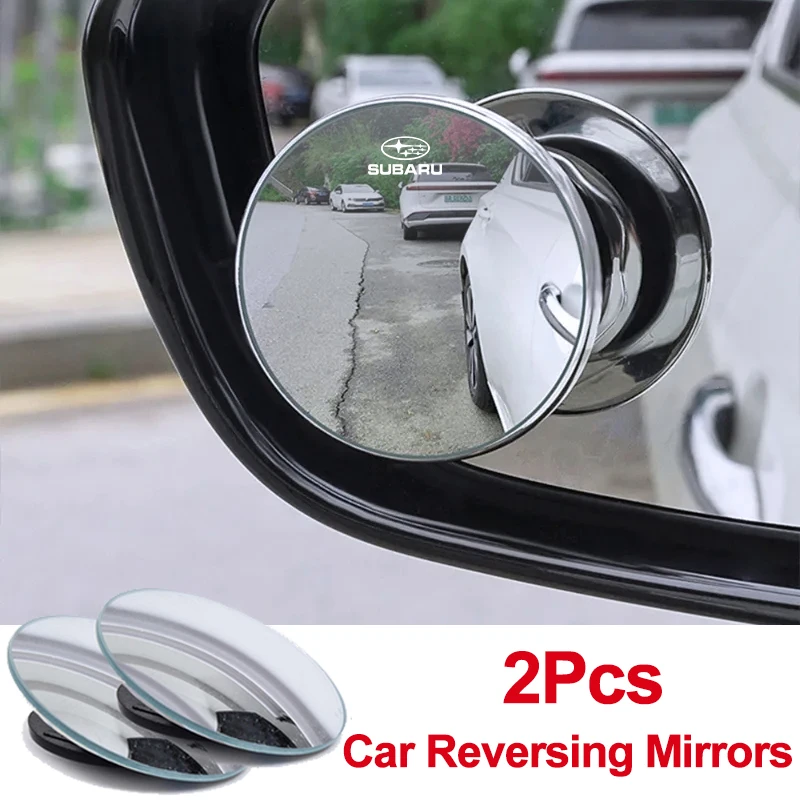 Subaru High-Definition Rearview Wide-Angle Circular Mirror