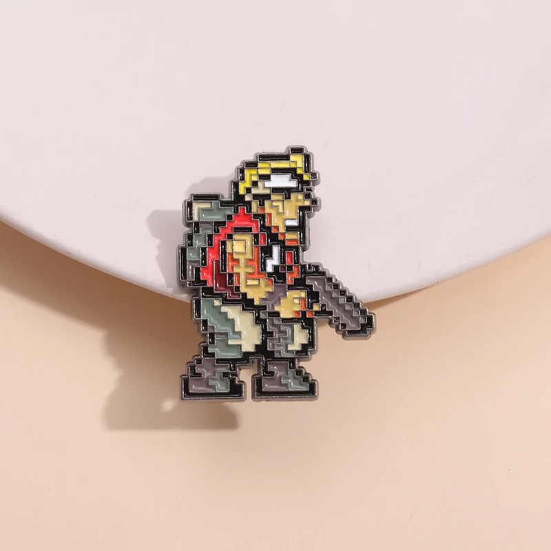Shooting Game Enamel Pin - Detailed View 7