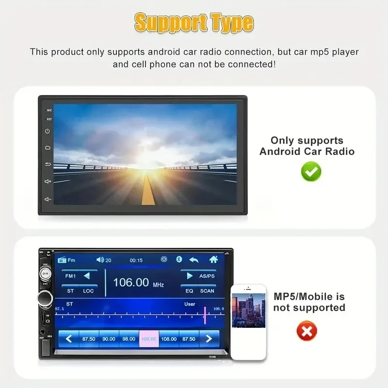 Car Android Navigator USB HD Driving Recorder Media Comes with ADAS Driving Assistance Function Car Dash Cam Camera 4