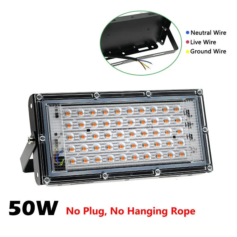 Full Spectrum LED Grow Light with UV for Indoor Plant Cultivation