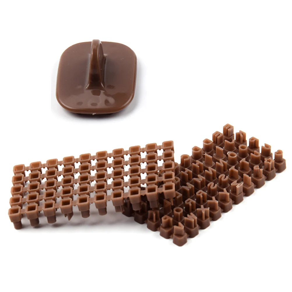 

Letter Number DIY Chocolate Candy Molds Fudge Cupcake Decorating Supplies Baking Tools Cake Molds Polymer Clay Molds