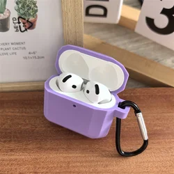 Premium Silicone Protective Earphone Case Cover - Airpods 3 (14 Purple)