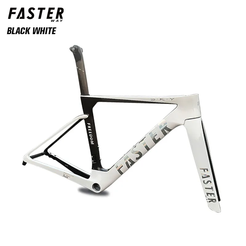 New Model T47 FASTERWAY Freedom Frameset Carbon Bike Road Frame