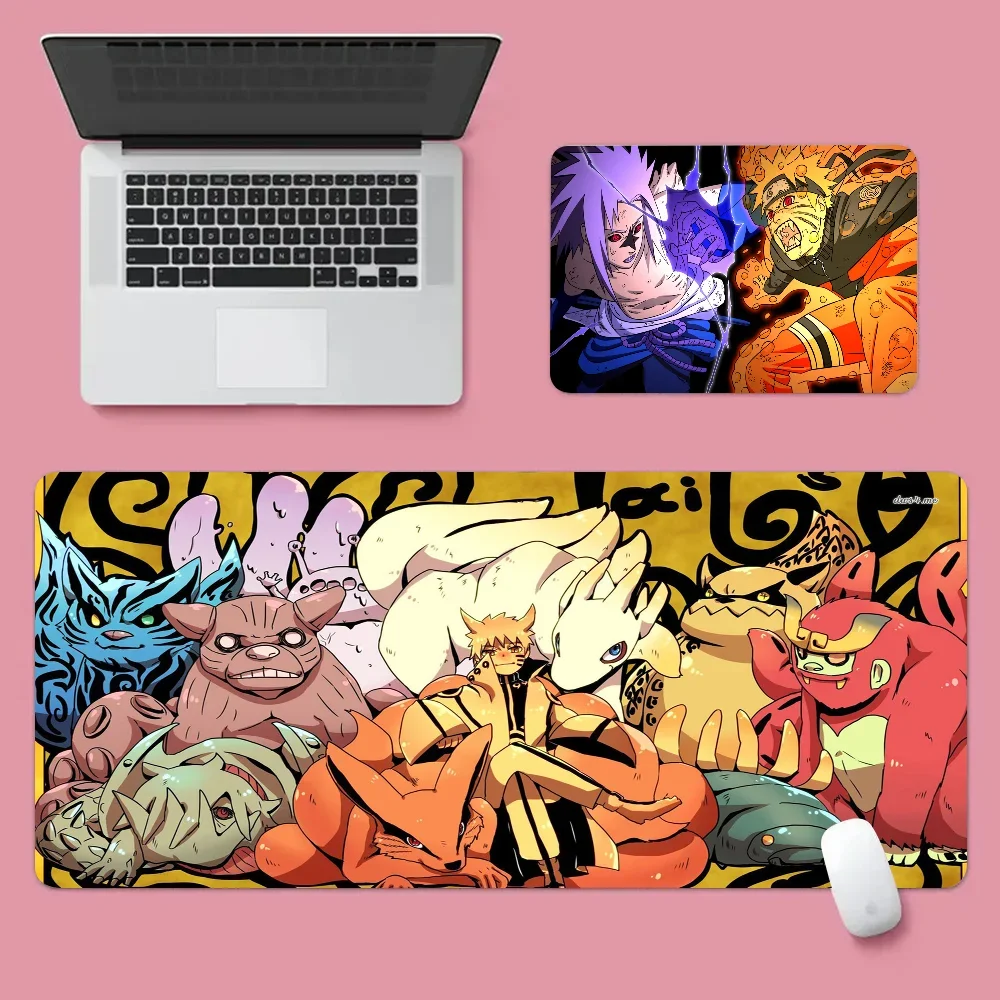 BANDAI Naruto Funny Beautiful Anime Mouse Pad Mat Size For Kawaii Desk Teen Girls For Bedroom 2