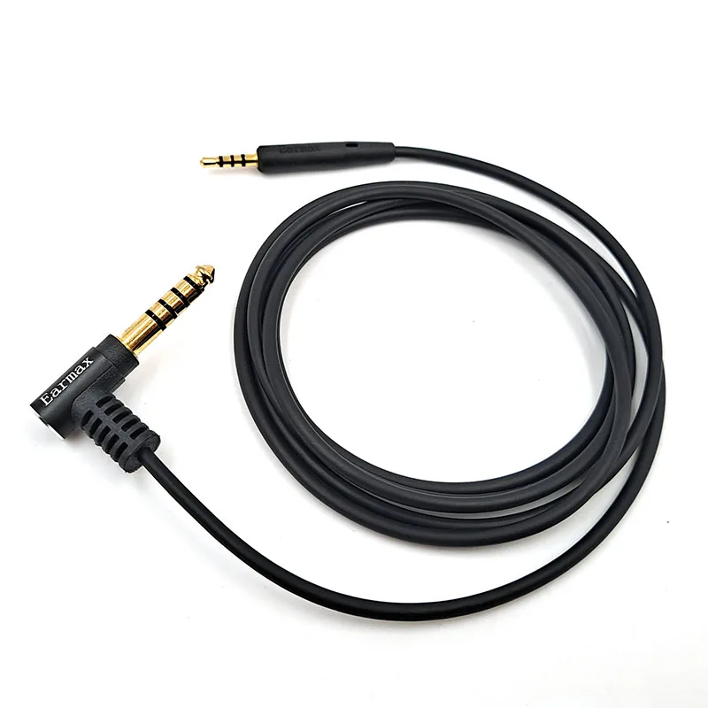 

For 4.4mm Balance to 2.5mm BOSE AKG JBL Sennheiser Beyerdynamic OE2 AE2 QC25 QC35 Y50 DT240pro Headset Silver Plated Cable
