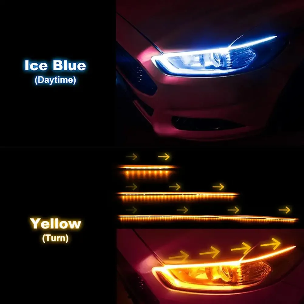  ĵ DRL ڵ ְ ,   LED Ʈ, ڵ Ʈ   õ, 12V, 2 