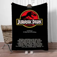 Sofa Blankets Characters Jurassic Park Warm Blankets for Cold Bed Blanket Throw Luxury Bedding Thin Wadding Blanket King Size 1