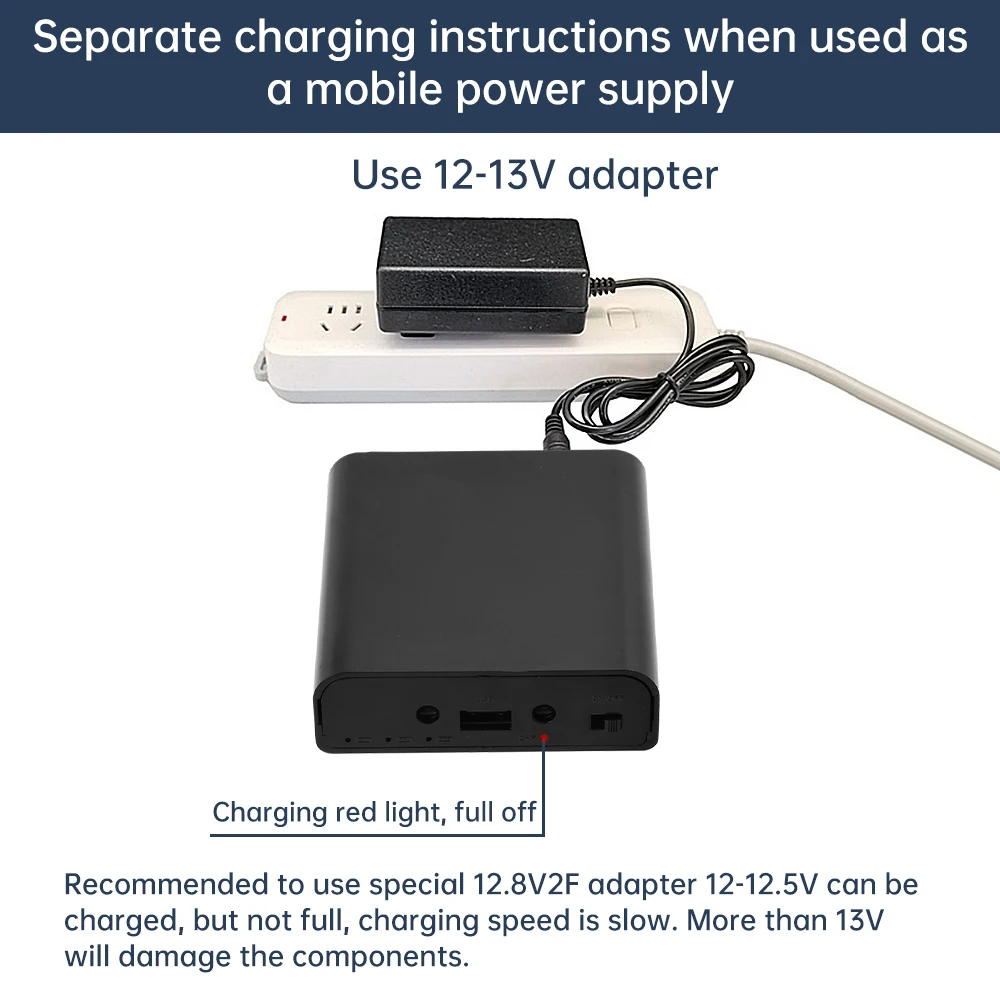18650-Batteriehalter, DIY-Lithium-Batteriebox mit USV, bereit für Router, optische Katze, unterbrechungsfreie Stromversorgung, 5/9/12 V USV – Detail 15