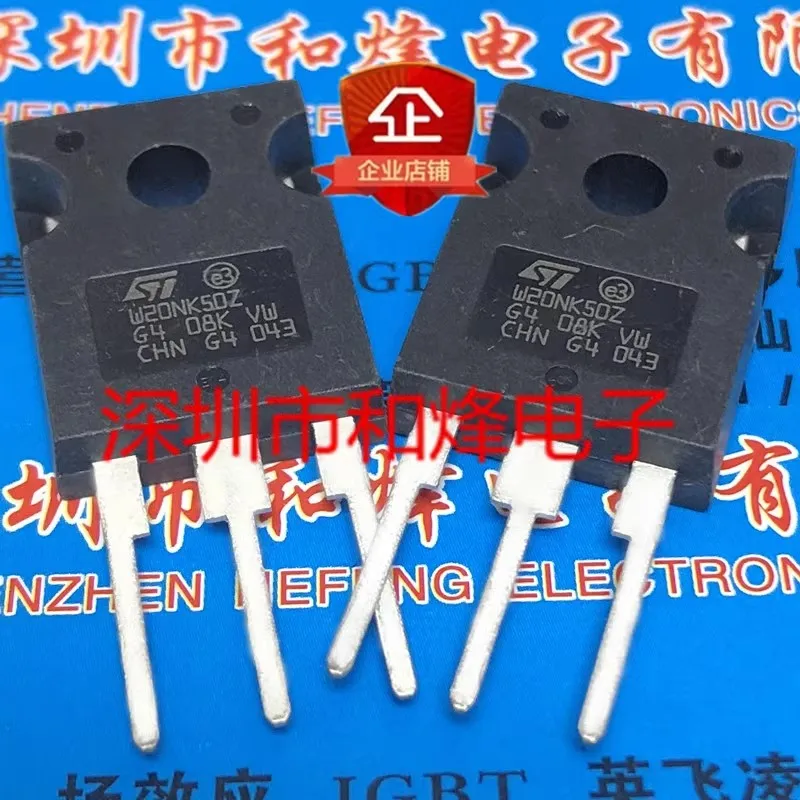 

5 шт., W20NK50Z, STW20NK50Z до-247, 500 В, 20 А, новая модель, можно купить напрямую