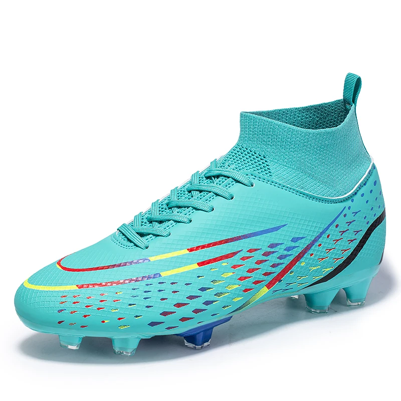 

Men Football Field Boots TF/FG Soccer Shoes Professional Outdoor Breathable Soccer Cleats Anti-Slip Outdoor Training Sneakers