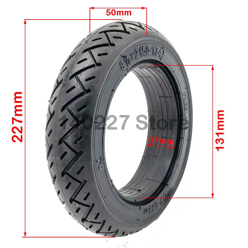 Pneumatico Esterno 9x2.3 E Camera D'Aria 8.5" Per Scooter Elettrico Niu KQi1 - Nuovo