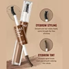 Transparent Brown Eyebrow Dye Styling Gel Waterproof Long Lasting Wild Brow Tint Wax Natural Clear Liquid Eyebrows Fixing Cream 3