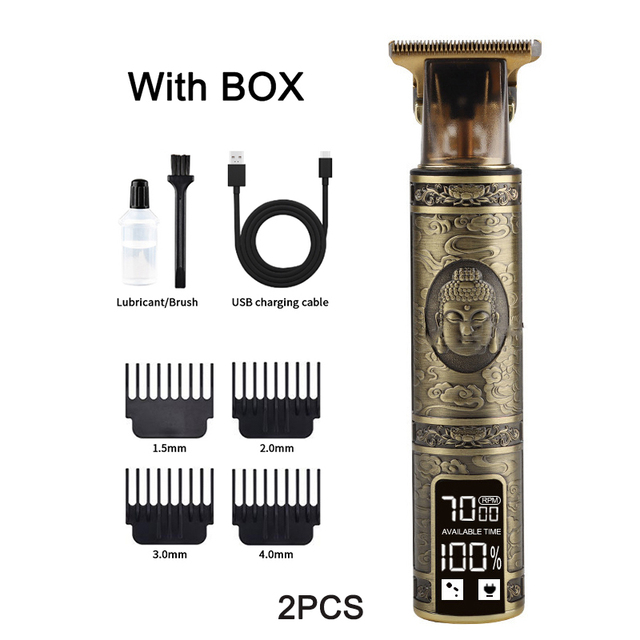 T9 USB Electric Hair Cutting Machine Rechargeable Hair Clipper Man Shaver Trimmer Men Barber Professional Beard Trimmer