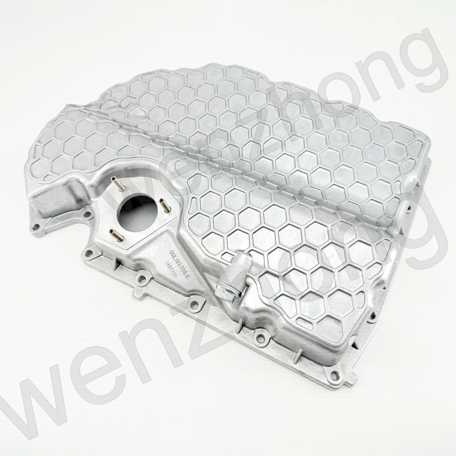 06K103600R All Aluminum Alloy Improved Oil Tray Waste Oil Pan For A1 Q2 Q3 TT POLO Golf Tiguan Seat Octavia 06K 103 600