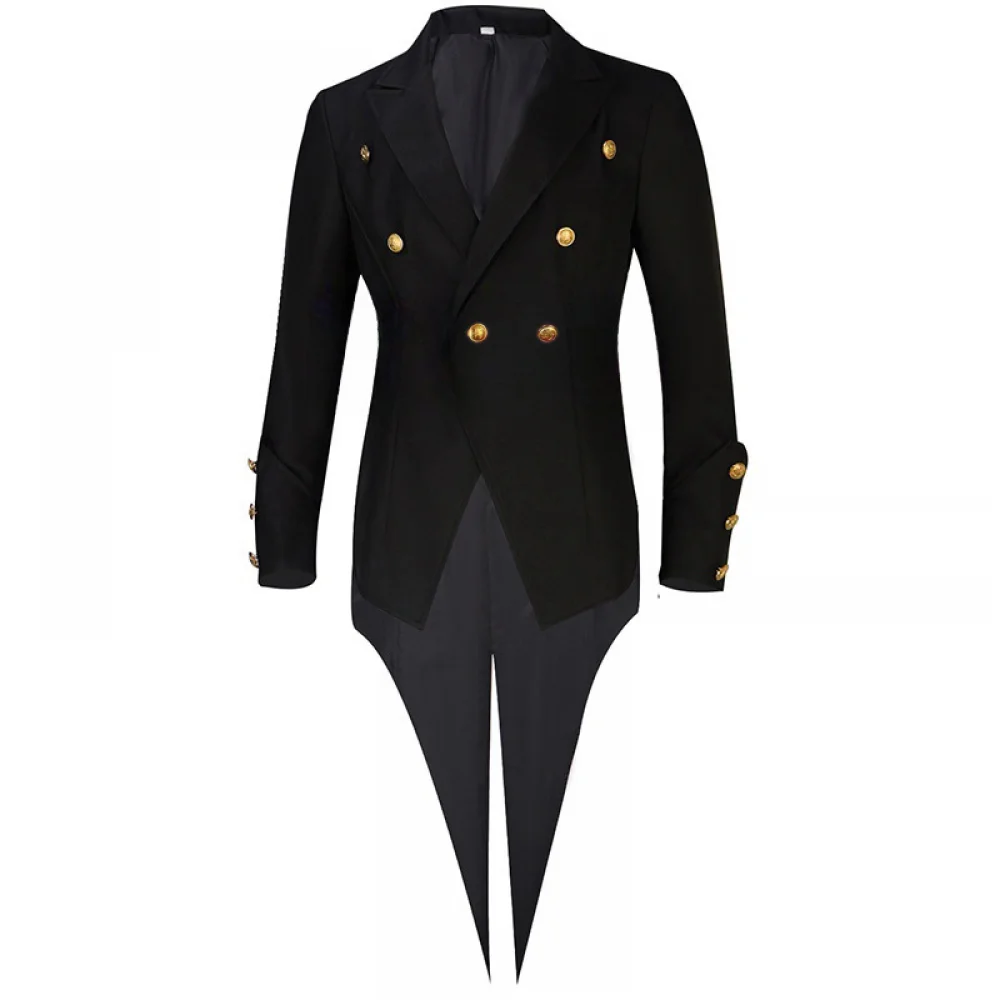 Chaqueta Medieval Hombre Frac Medieval Soledad Estilo Steampunk