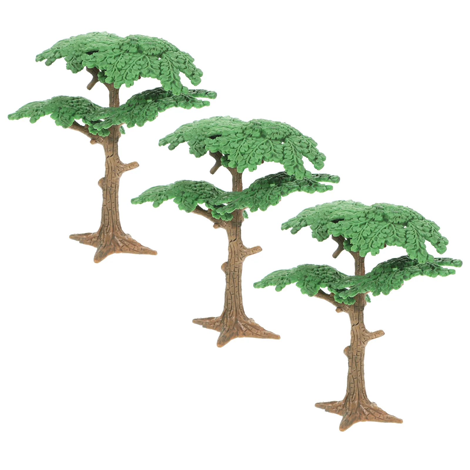 

3 PC Potted Plant Child Greenery Decor Miniature Trees for Crafts Scenery Model