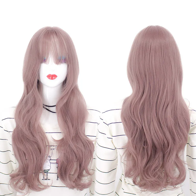 Рисунок 2 - Модный Фиолетовый длинный волнистый