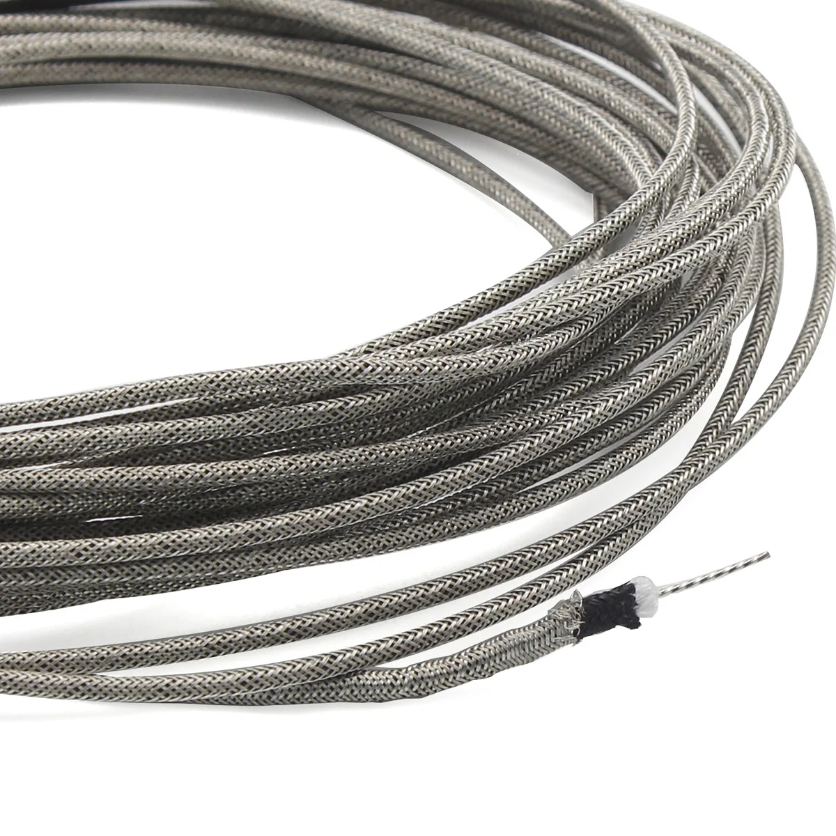 Cable Trenzado De Tela Vintage Para Guitarra Y Bajo (#8419)