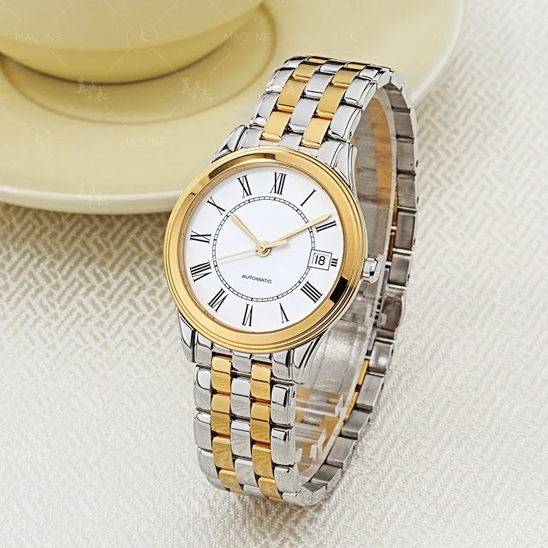 

automatic mechanical mens watch Gold-Plated
