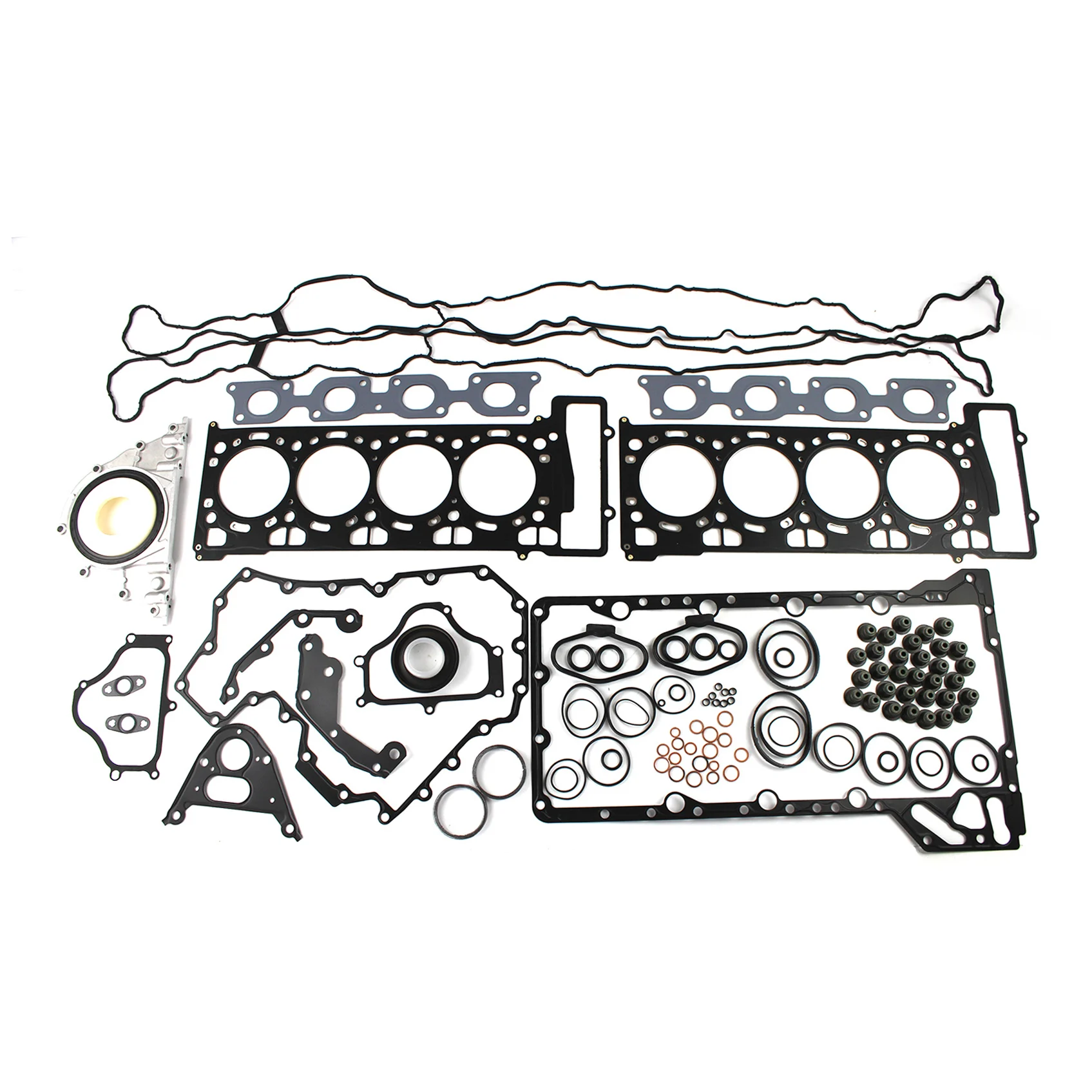 1Set Rebuilding Overhaul Seals Gasket Kit For BMW F01 F02 F07 F10 F11 E70 E71 550i 750i X5 X6 50i N63B40A N63B44A N63B44B
