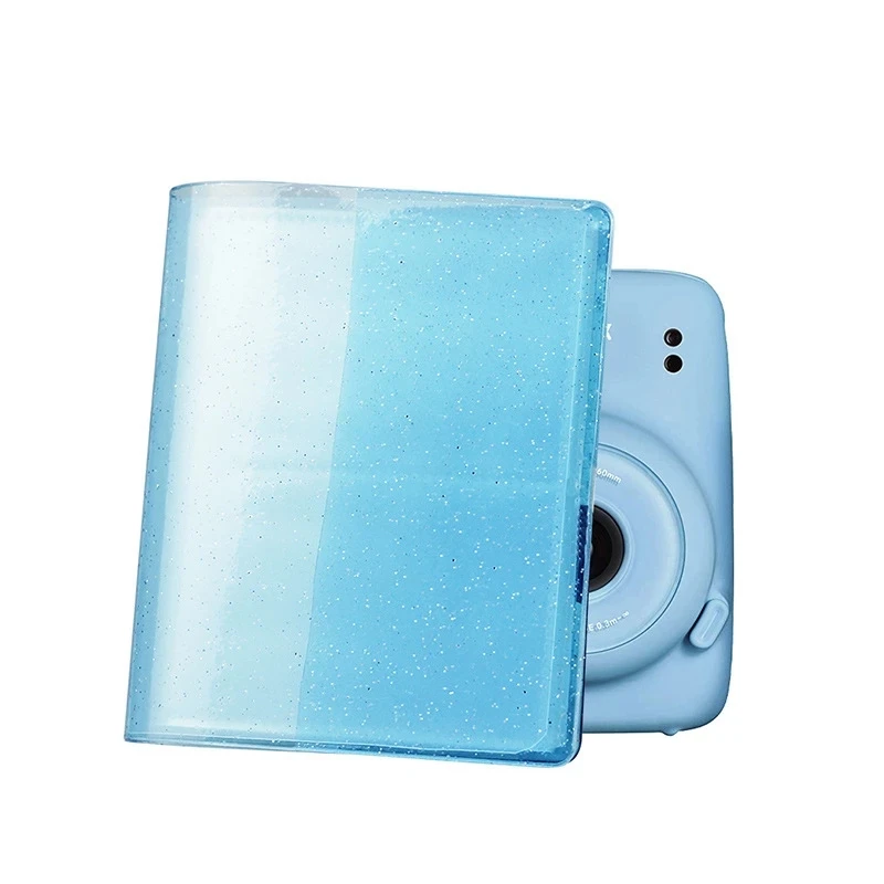 64 Pockets Book Album for Fujifilm Instax Instant Mini 11 9 8 7s 70 25 50s 90 Case 3/4 Inch Photo Paper Film Card Holder
