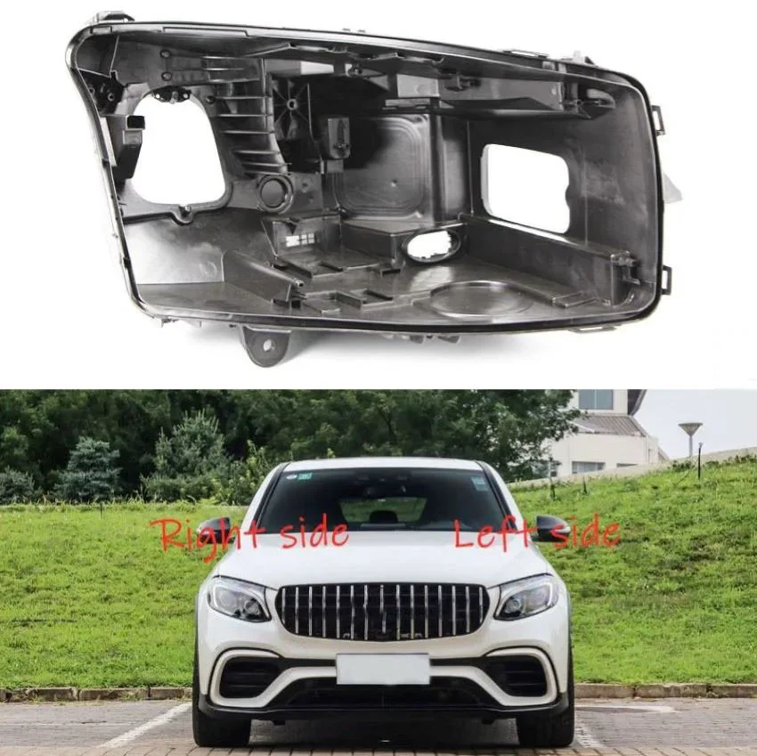 

Headlight Base For Benz GLC W253 2016 2017 2018 Headlamp House Car Rear Base Front Auto Headlight Back House