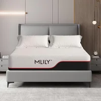 EGOHOME 14 Inch Mattress, Copper Gel Memory Foam Mattress for Pain Relief, Therapeutic Mattress in A Box-mattresses 1