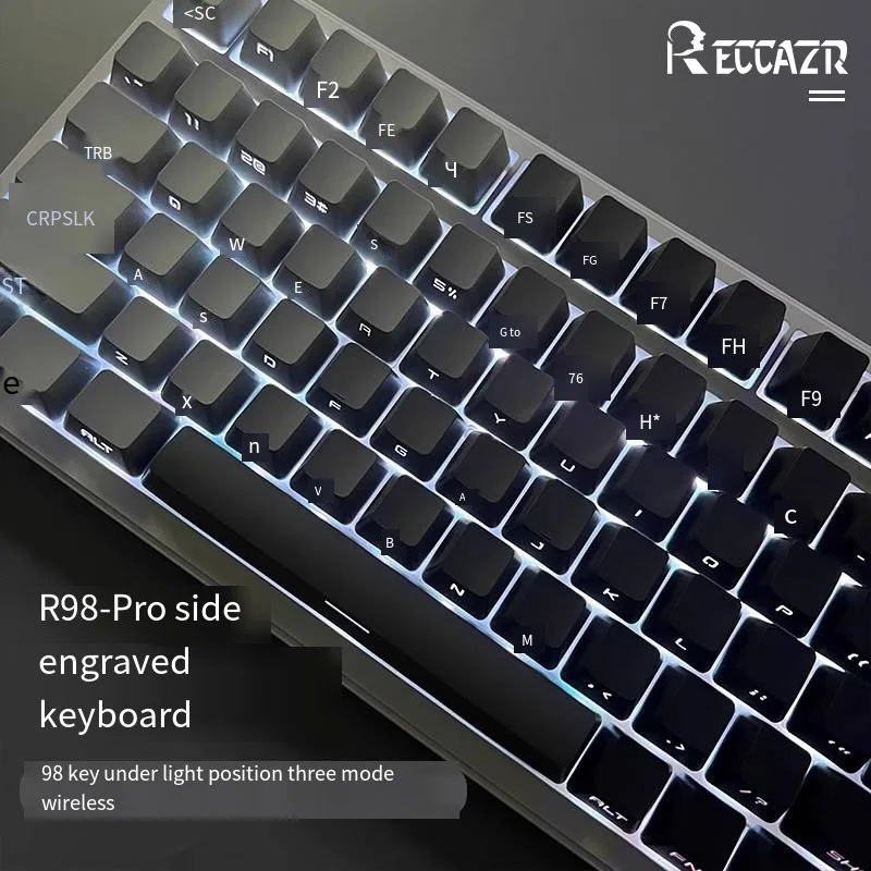 Bluetooth RECCAZR-R98Pro thriモードのメカニカルキーボード