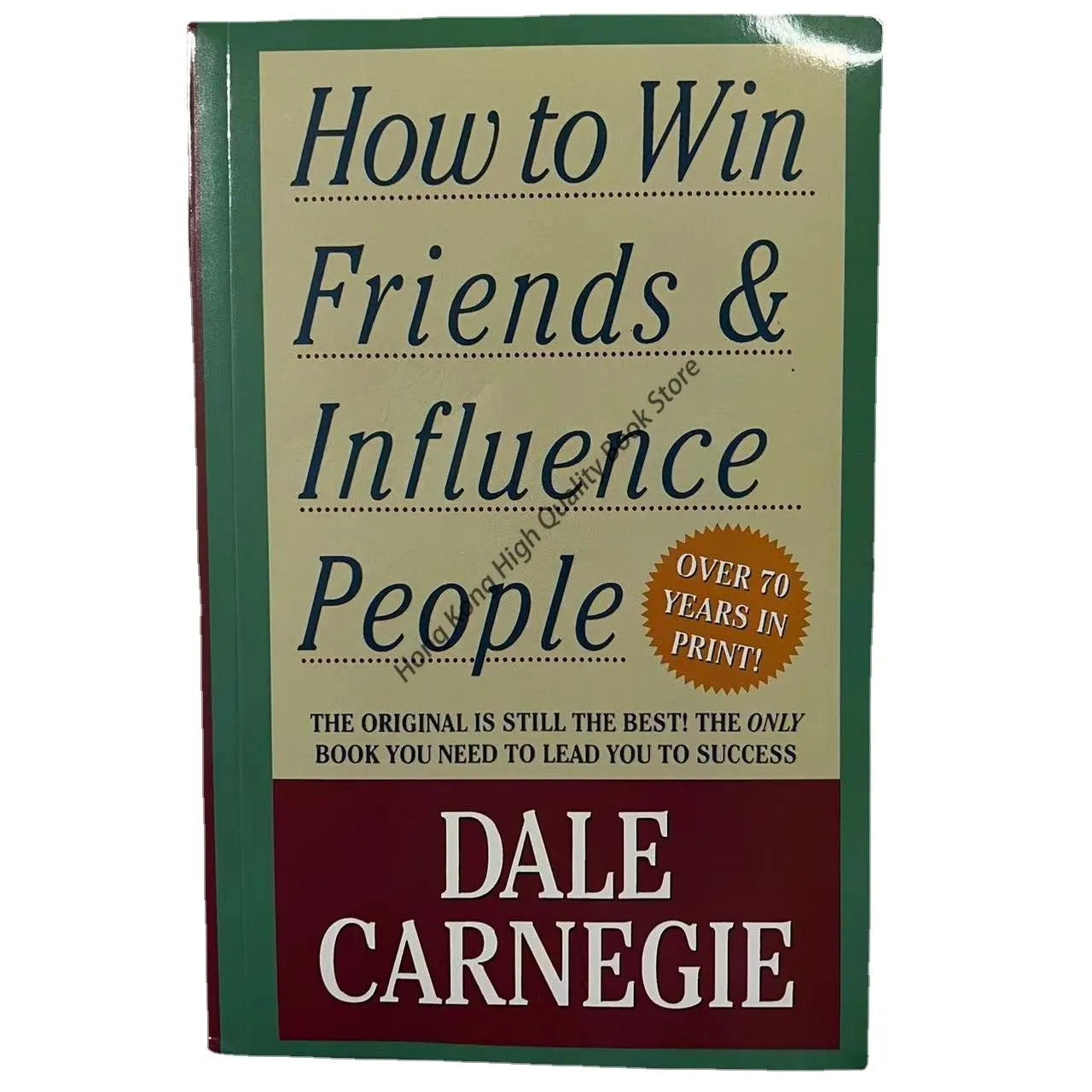 

How To Win Friends & Influence People By Dale Carnegie Interpersonal Communication Skill Self-improvement Reading Book