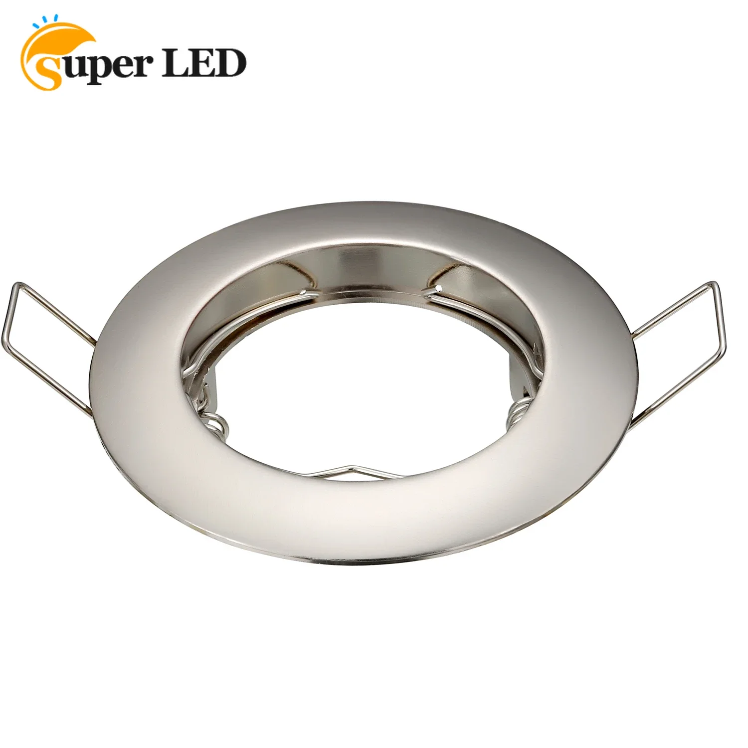 

Round Gu10 Spot Bulb Recessed Led Ceiling Light Fixture Downlight MR16 Fitting Mounting Ceiling Spot Lights Frame Zinc Alloy