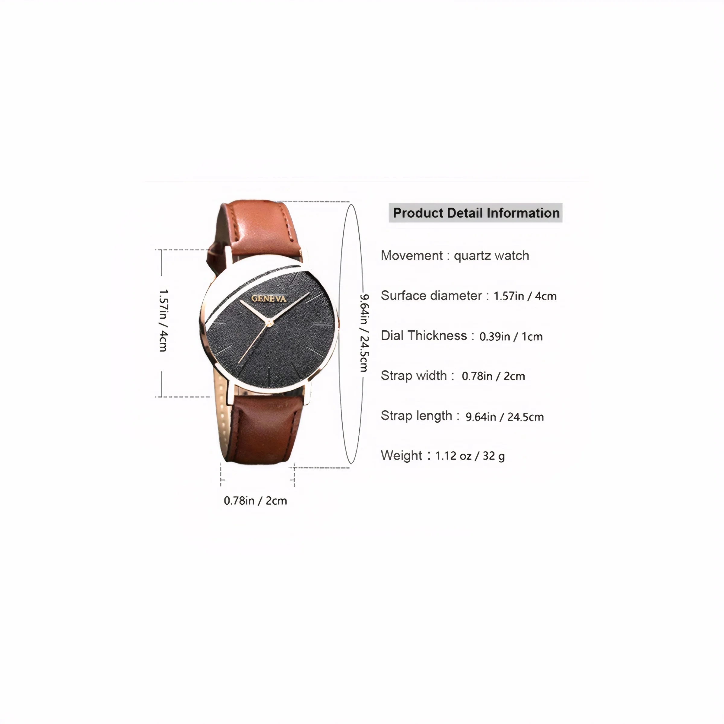 Shi Ying Fashionable Quartz Watch
