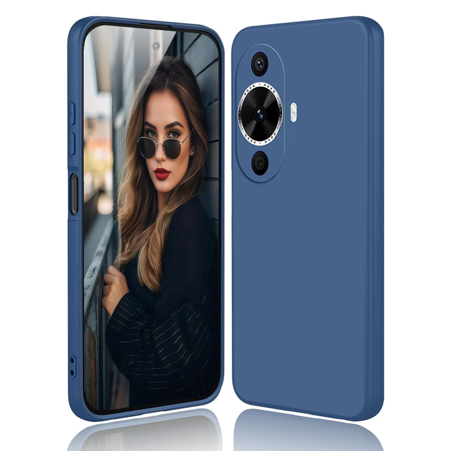 Flexibler TPU-Fall aus flüssigem Silikon für Huawei Nova 12 SE 12S 12i 11 Pro 11i 10 9 SE Schutzhülle Fundas Coque Capa_voghion.com