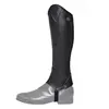 half-chaps  Leather half-chaps for men and women, comfortable and breathable Knight equipment  Protect knight leg 1