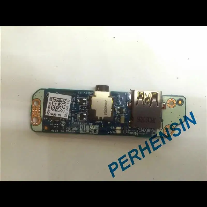 Оригинальная дочерняя плата с кнопкой USB для Dell Latitude E7450 110HR 0110hr CN-0110HR ZBU10 LA-A961P 100%