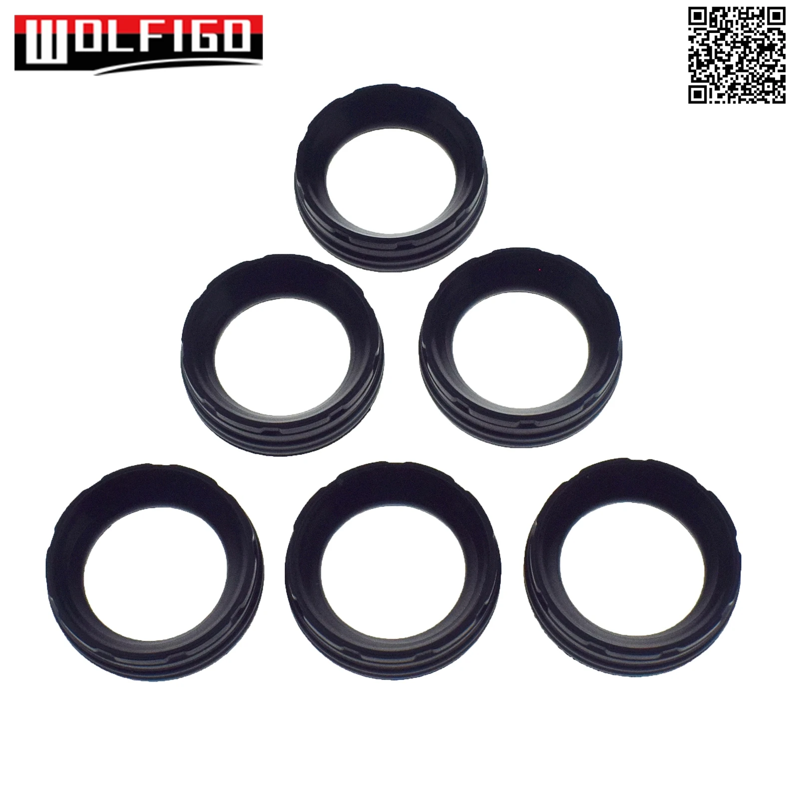 6Pcs 5184778AB 05184778AB Spark Plug Gasket For Chrysler 300 300C Pacifica Voyager Dodge Journey Grand Caravan Jeep 2011-