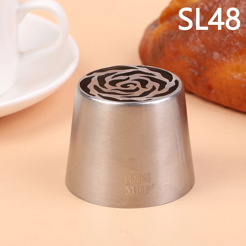 Icing Tip Stainless Steel XL Russian Flower Icing Tip Pastry Piping Nozzle #LBNO48