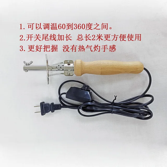 220 V/110 V Virágvallás Fogantyú Szilárd Fa Kézzel Készített Diy Virágszövet Virág Ékszerkészítő Szerszámok - Image 3