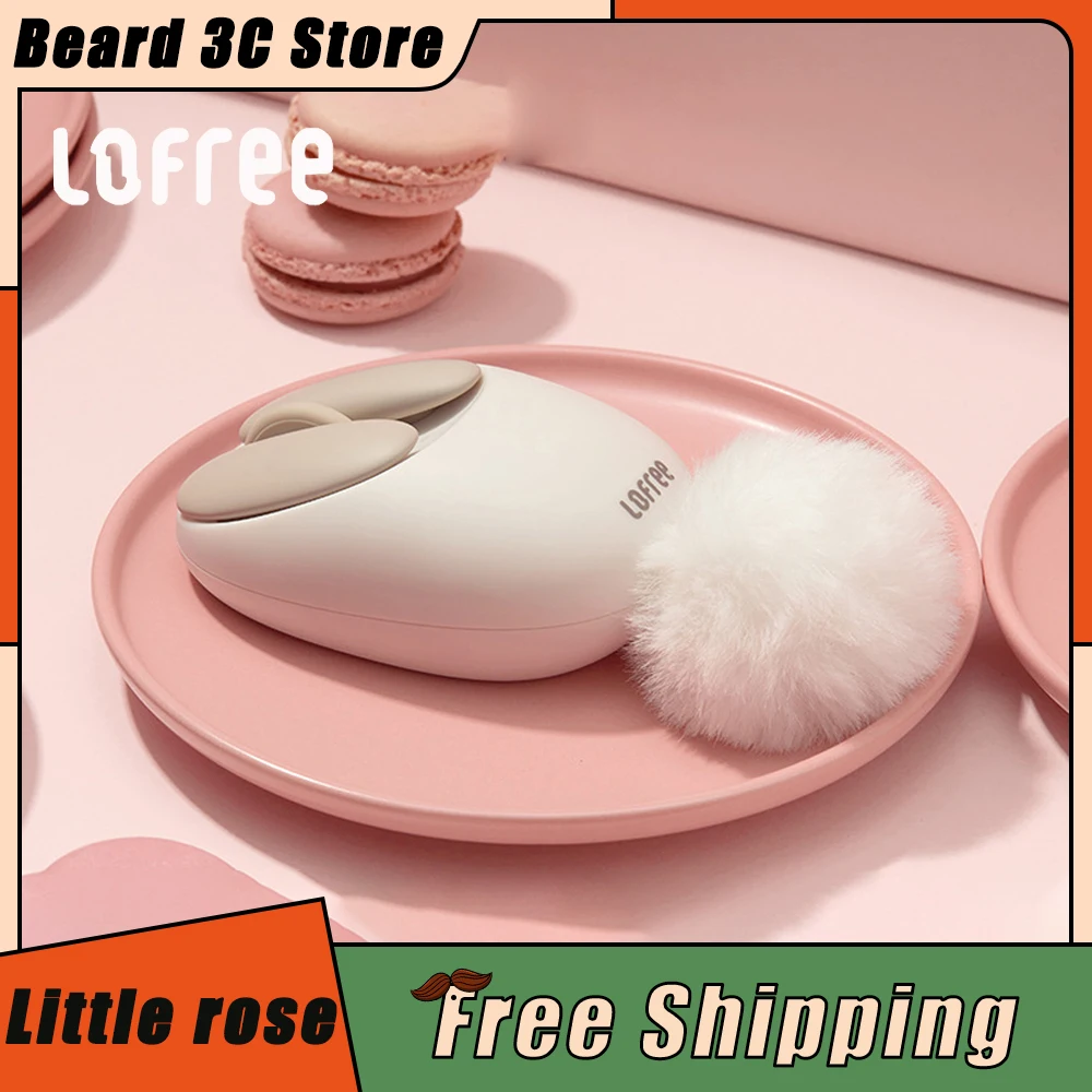 Mouse Wireless Con Patta Piccola Lofree Dual Mode Bluetooth Mini Mouse Da Gioco Accessori Per Giochi Per Pc Cute Mini Creative Mouse Office Mac