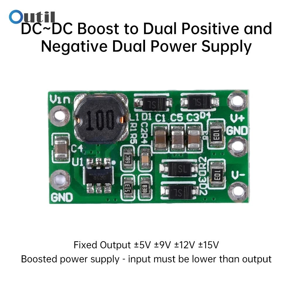DC-DC Step-Down Module Single Power To Positive Negative Power 7