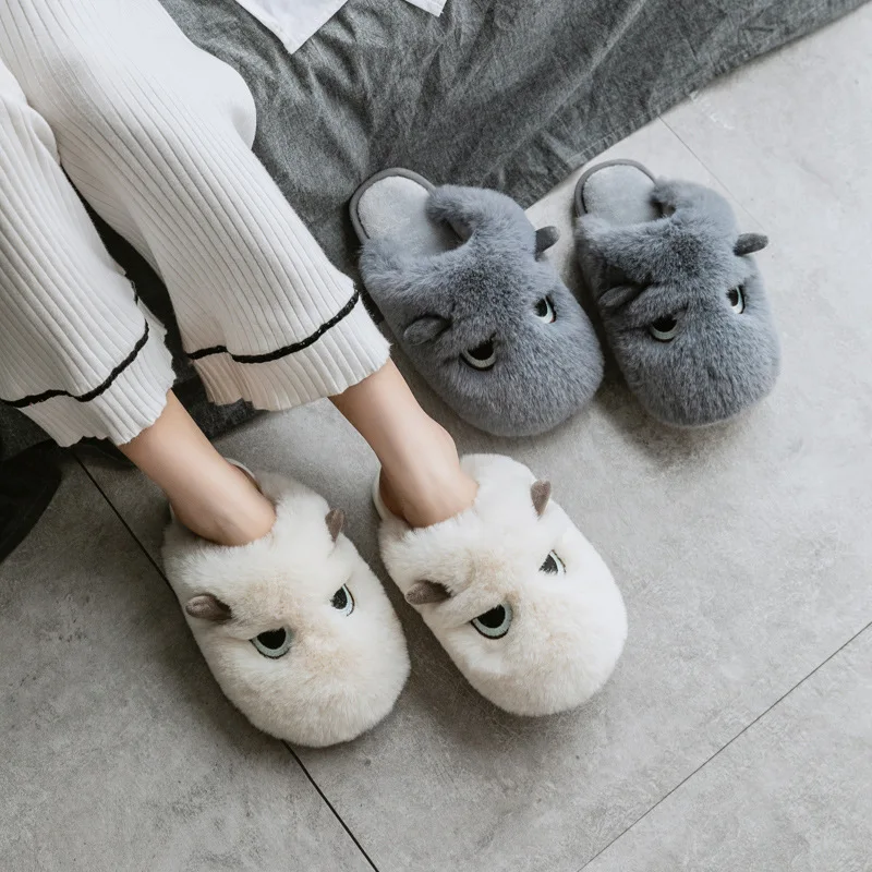 

Женская зимняя обувь для женщин зимняя домашняя милая плюшевая домашняя парная домашняя теплая хлопковая обувь