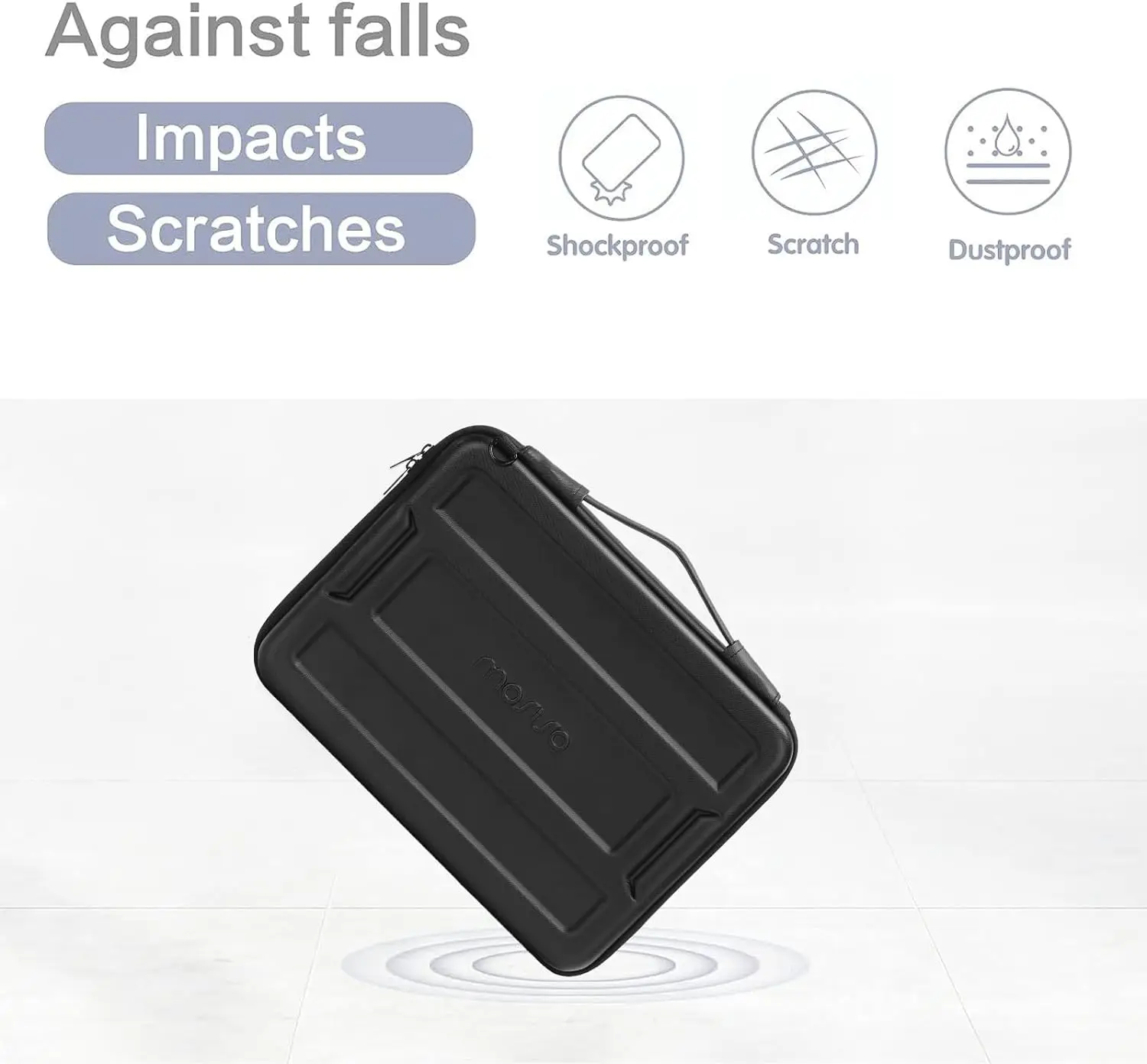 Bolsa de Ombro Portátil à Prova de Choque para Notebook para Macbook Air Pro 13 m1 m2 Bolsa de Computador Capa de Manga Novo 2023 - Imagem 5