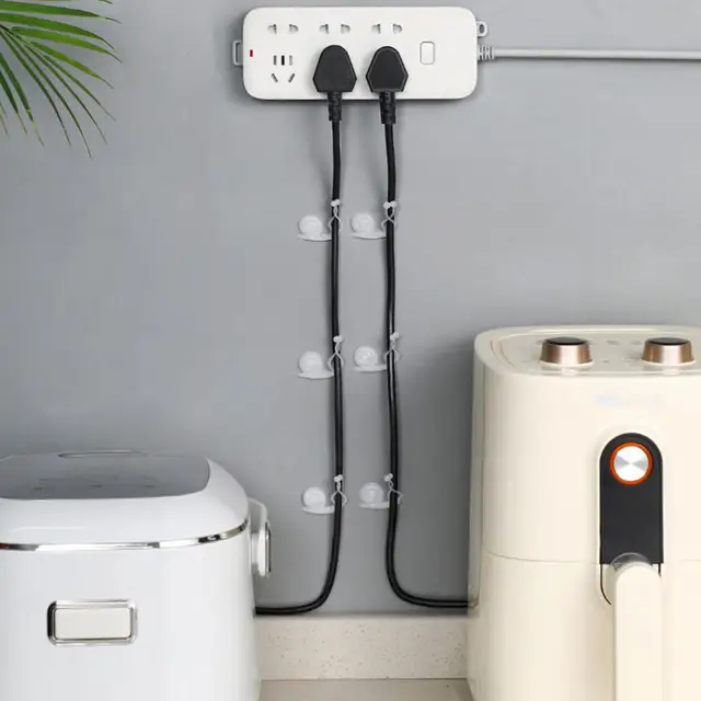 10Db/Beállított Csiga Alakú Szőlő Tartó Klip Egyedi Műanyag Növényi Oltó Szép Növény Rögzített Dekorációhoz - Image 2