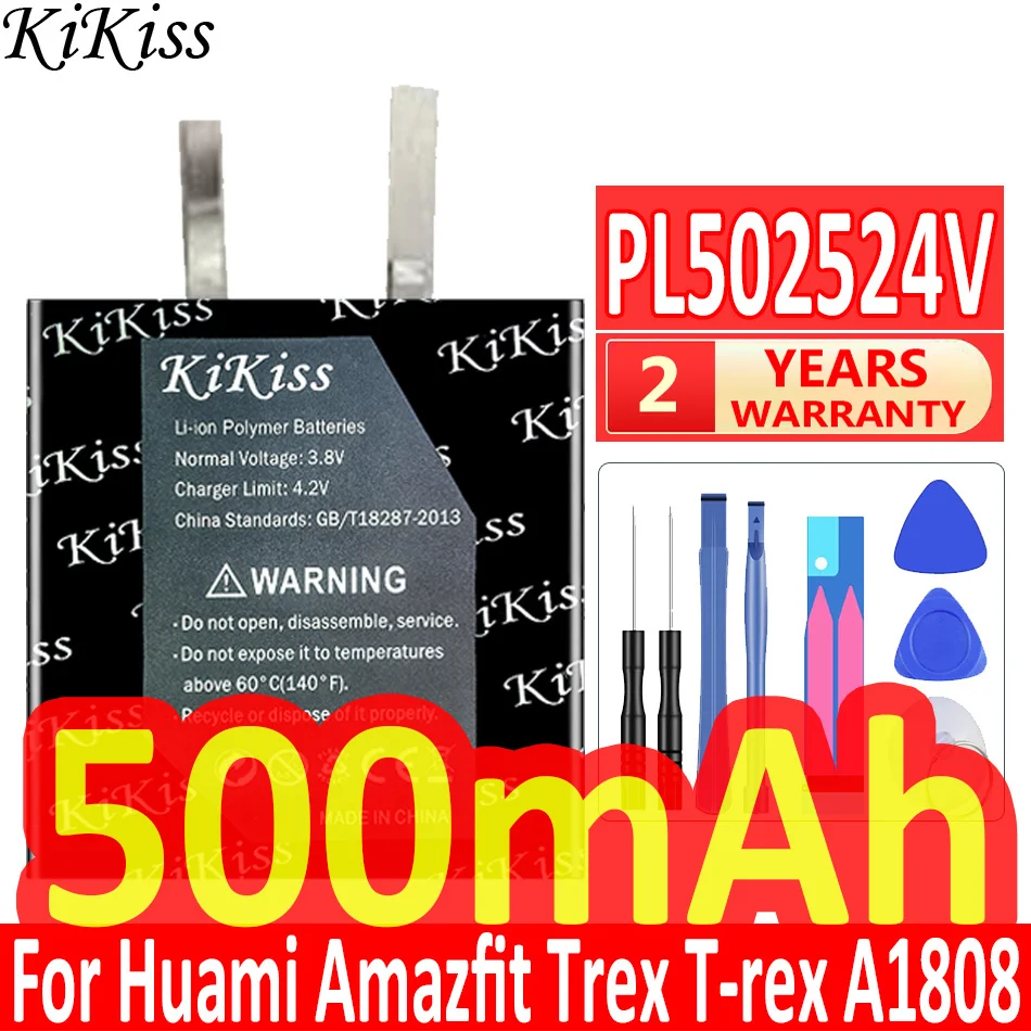 Batteria Per Huami Amazfit T-Rex Res Sport 2 A1602/Verge Lite Global/T-Rex Pro/Stratos 2 A1609 A1619/Orologio Sportivo 3 A1602 A1612